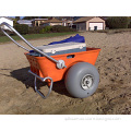 beach cart with baloon wheel